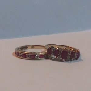 "I love you" ring set
